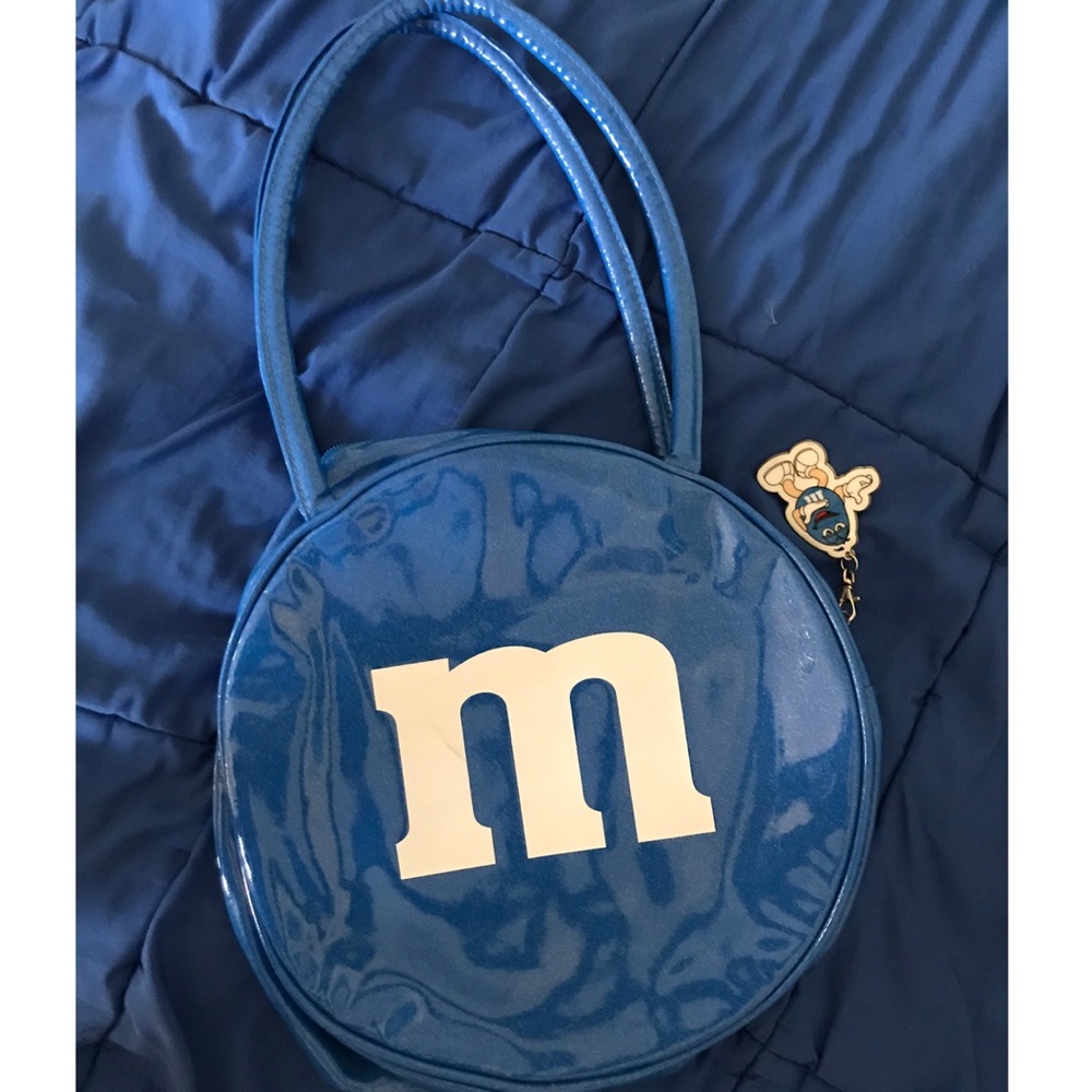 Cute Blue M&M Bag